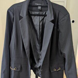 Ashley Stewart Black Blazer